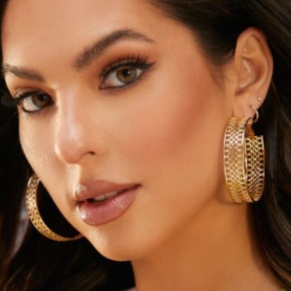 Jewelry - "Hoopty Hoop" Oversized Hoop Earrings